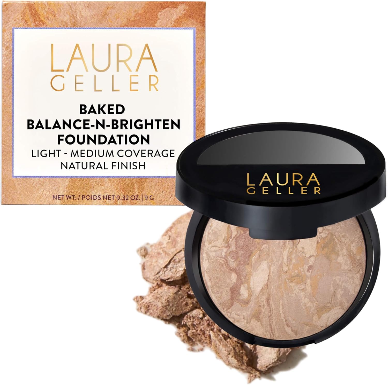 Detalle de LAURA GELLER Fondotinta in Polvere Baked Balance-n-Brighten (Fair) – teinte Fair