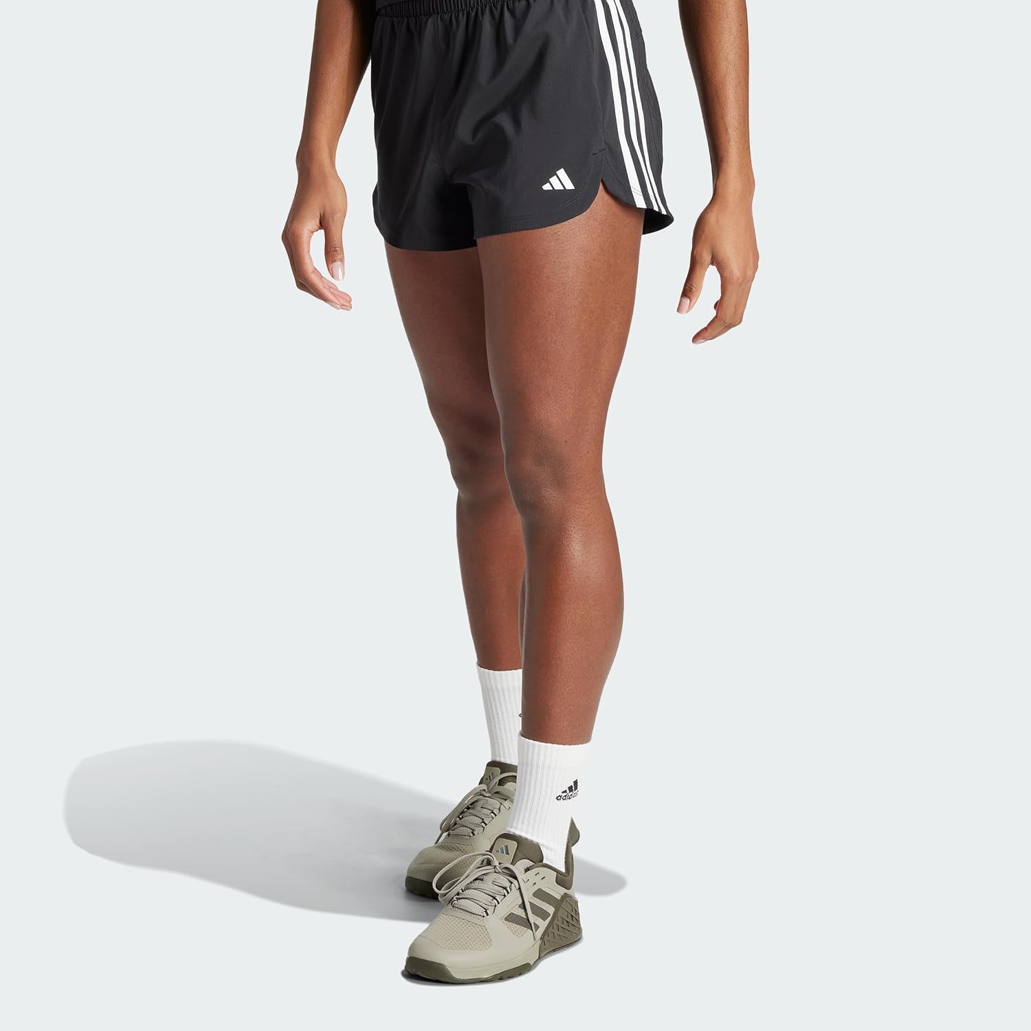 Thumbnail 4 de adidas Pacer 3-Stripes short entraînement femme