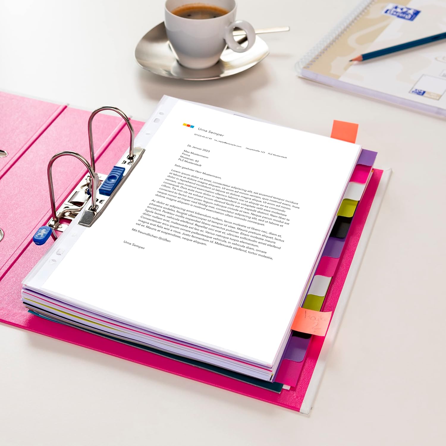 Thumbnail 6 de Prospekthüllen A4 glasklar 100 Stück 📁