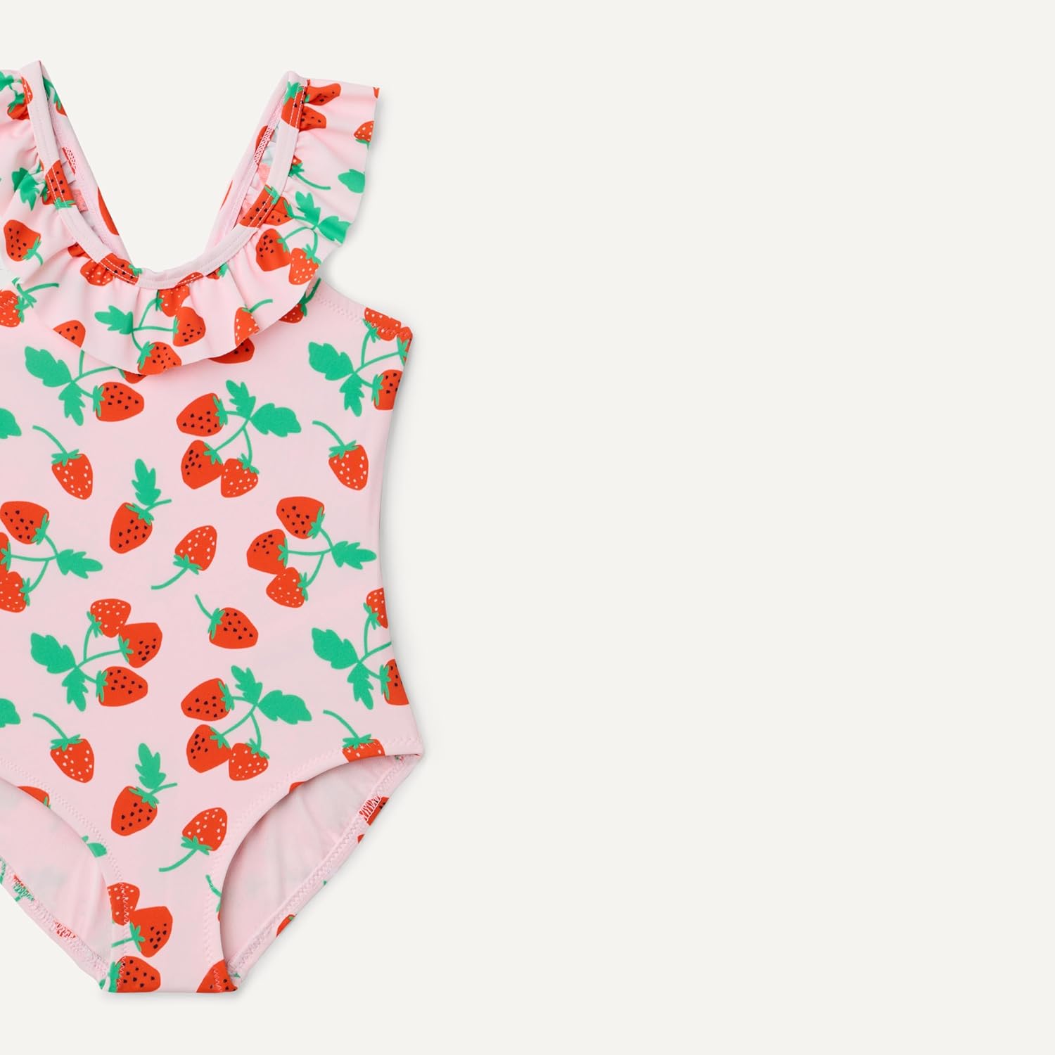 Thumbnail 2 de Amazon Essentials Girls' Frill-Trimmed One-Piece Swimsuit