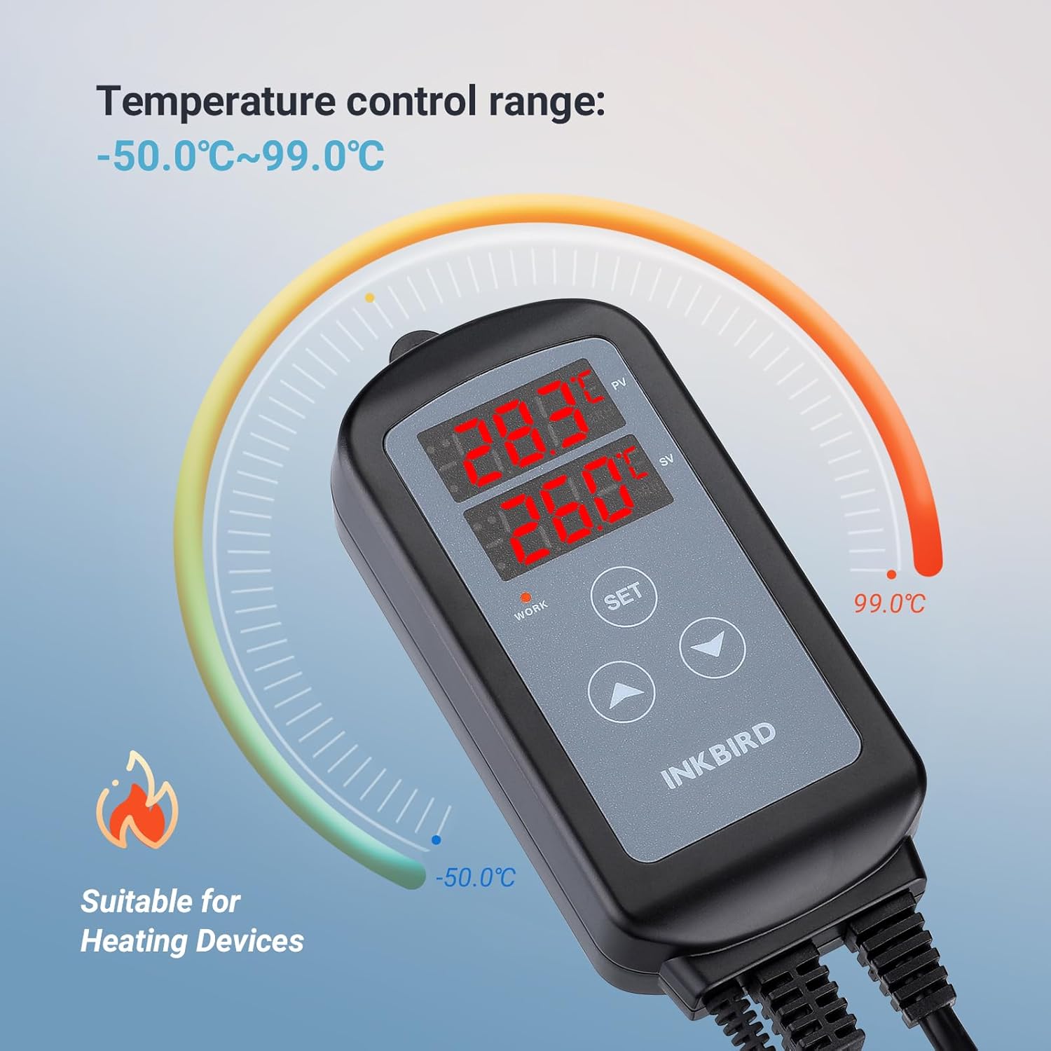 Thumbnail 2 de Inkbird ITC-2T Thermostat 2 Ausgänge für Terrarien