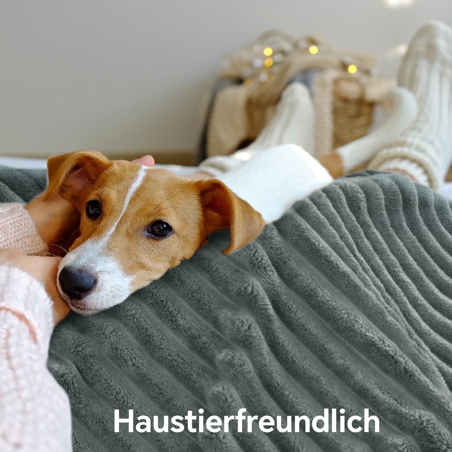 Thumbnail 4 de BEDELITE Kuscheldecke 150x200 cm Flauschig
