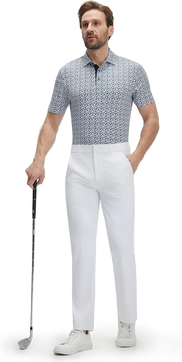 Detalle de M MAELREG Men’s Golf Shirt Short Sleeve Dry Fit Print Polo