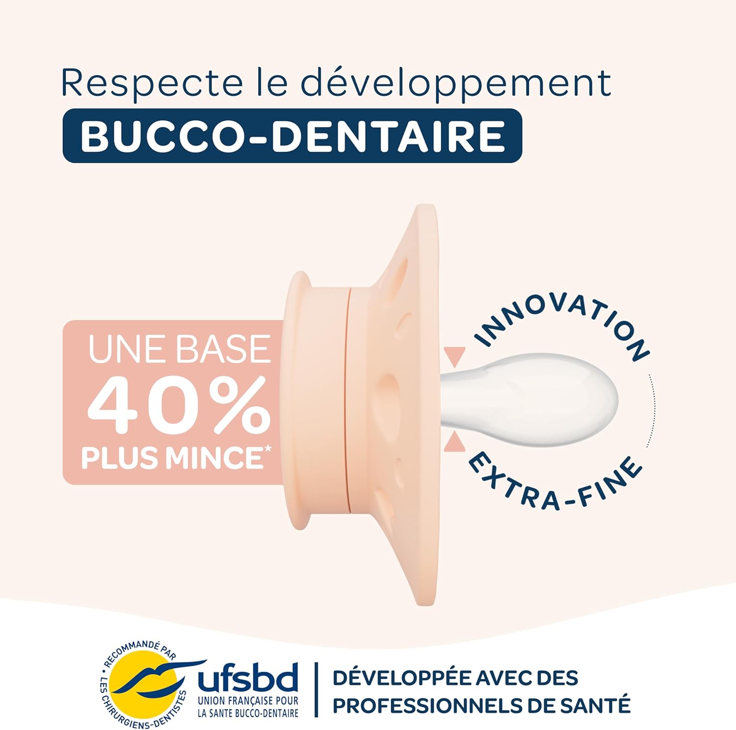 Thumbnail 2 de BIOLANE - Tétines anatomiques extra-fines 0–6 mois, Rose et beige