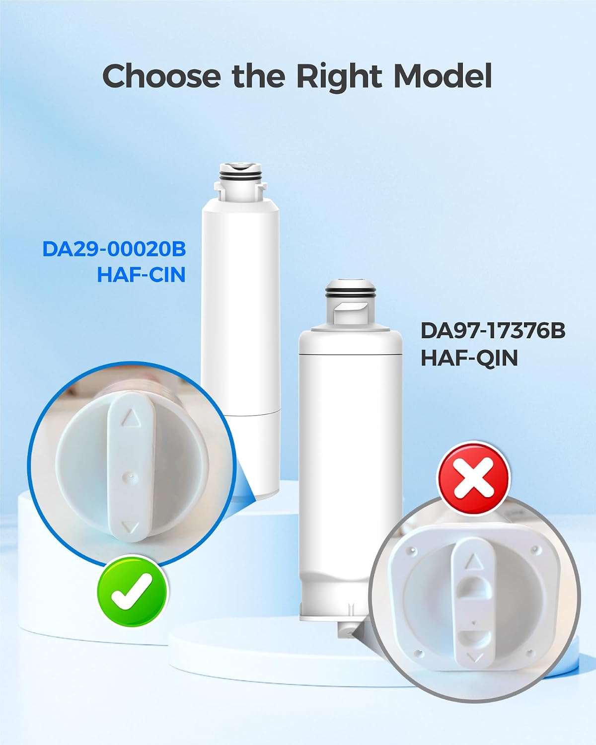 Detalle de Waterdrop refrigerator water filter WD-F27