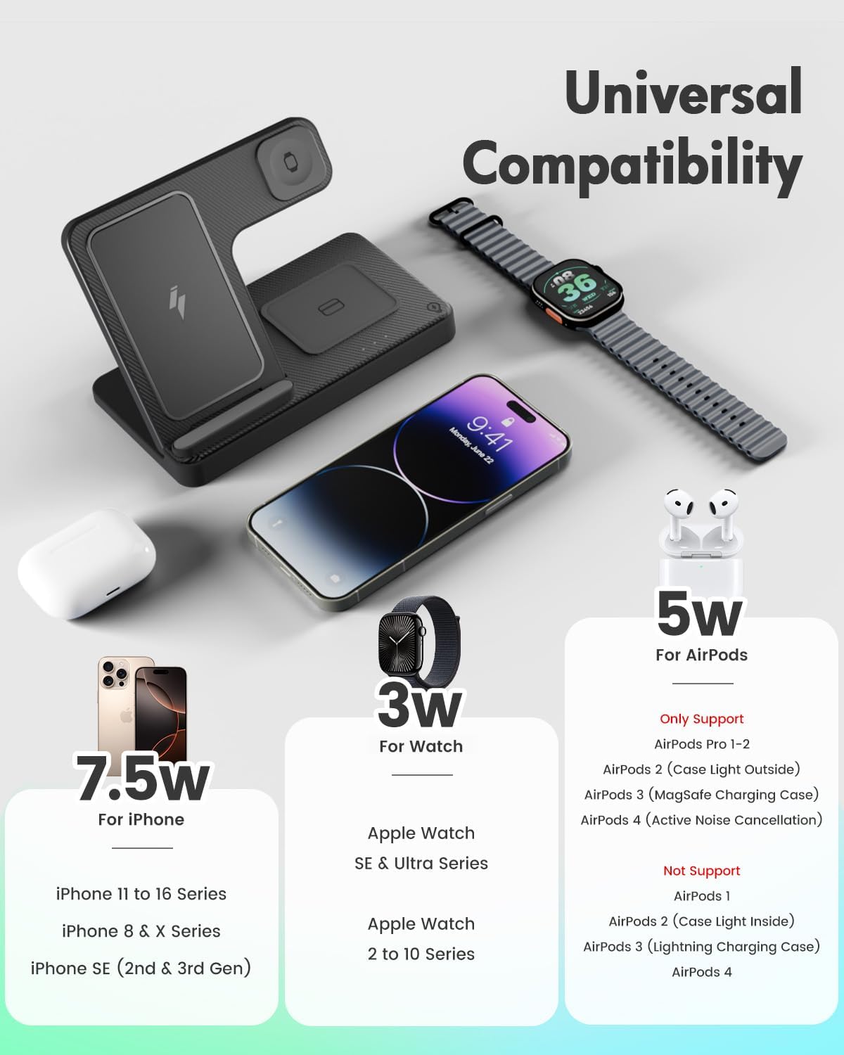 Thumbnail 1 de Wireless Charger for iPhone ⚡