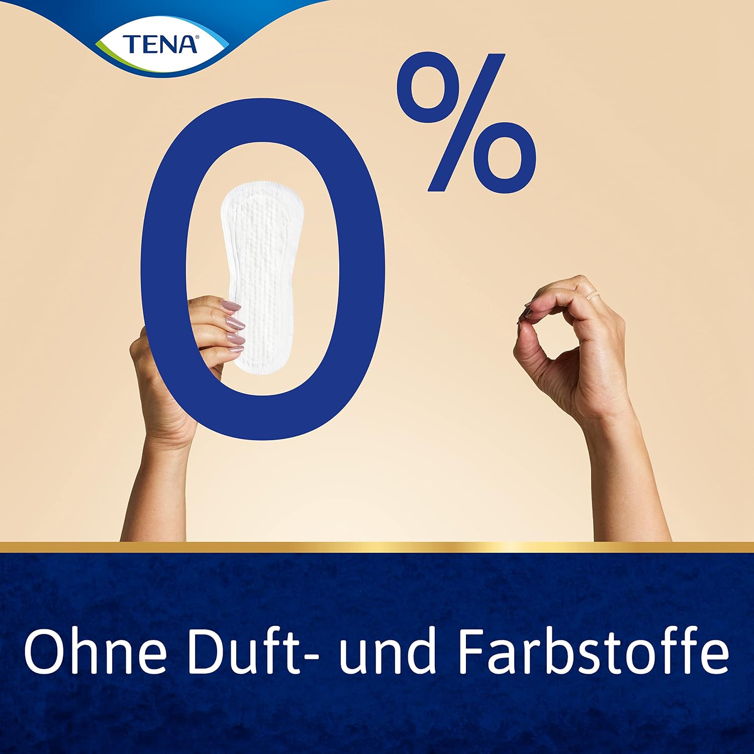 Detalle de TENA Lights Long Liner – 120 Inkontinenzeinlagen (20 x 6 Packungen) für Frauen mit leichter Blasenschwäche