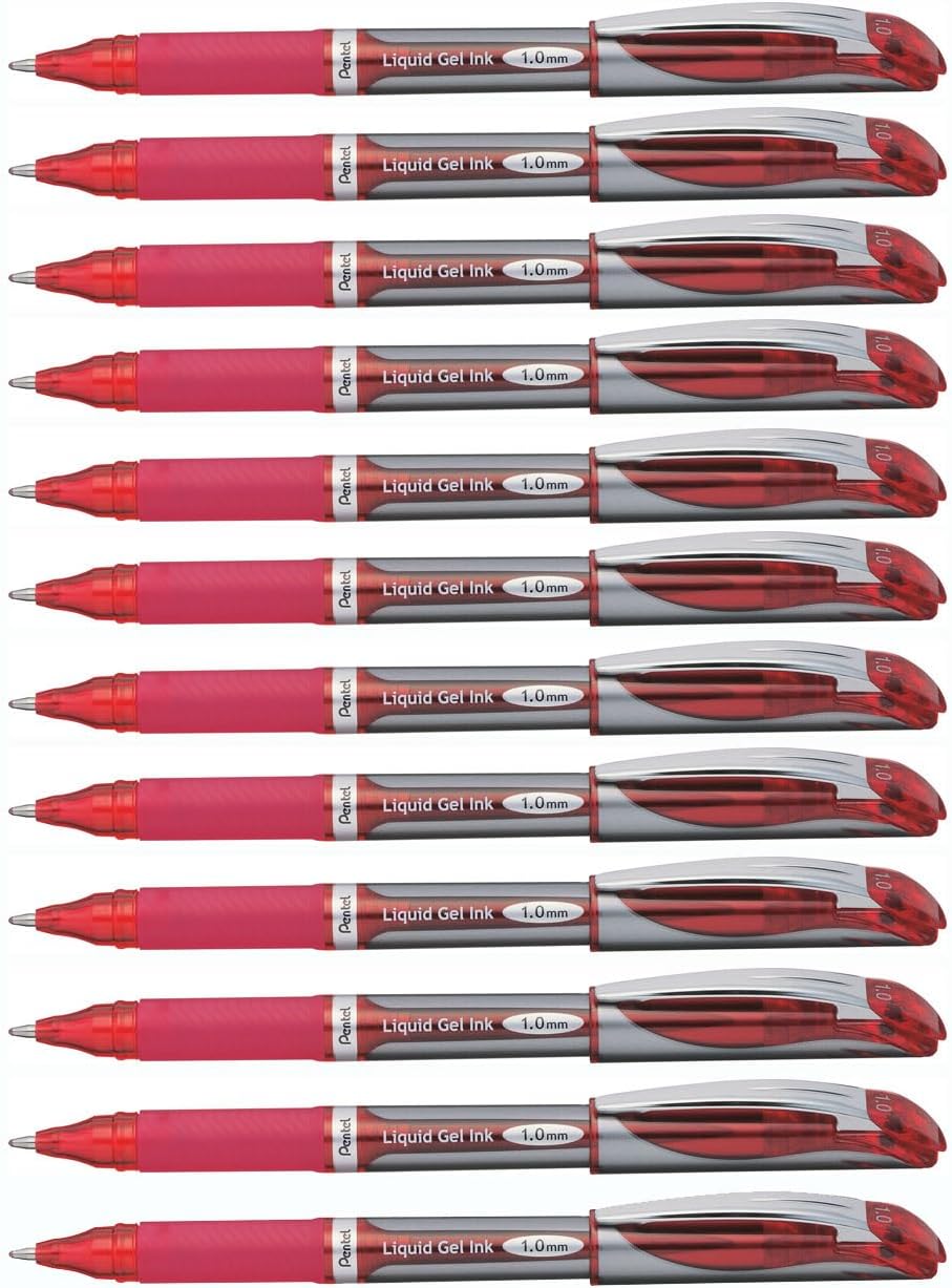 Thumbnail 5 de Pentel BL60-V EnerGel Gel-Tintenroller 1,0 mm – 12 Stück violett (Kappe, recycelte Materialien)