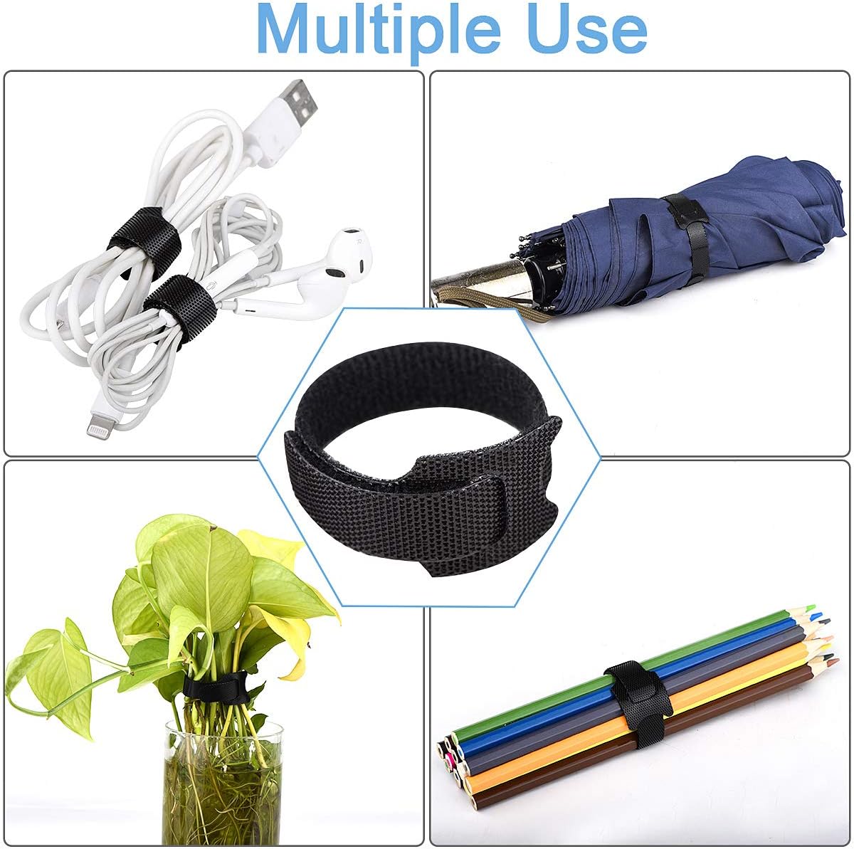 Thumbnail 4 de Nettbe 60 PCS 6-Inch Cable Ties ⚙