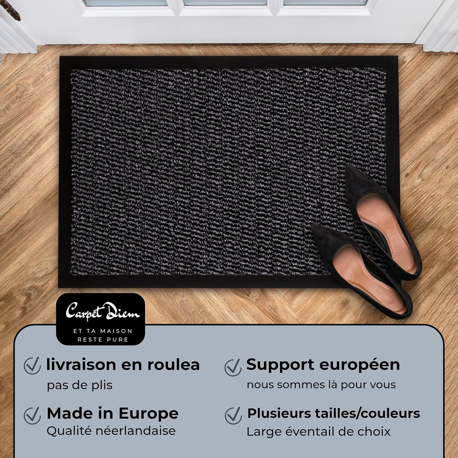 Thumbnail 5 de Carpet Diem Paillasson Intérieur 40x60 Anthracite