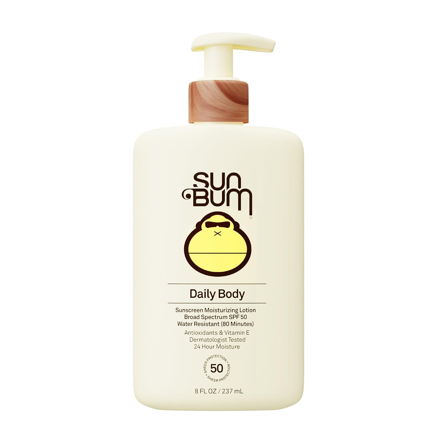 Detalle de Sun Bum Daily SPF 50 Body Lotion (Broad Spectrum) with Vitamin E — Hawaii 104 Compliant