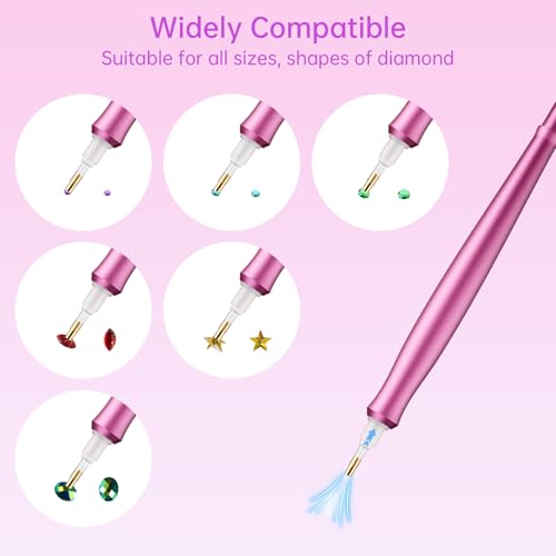 Thumbnail 2 de vizzicool Electric Diamond Art Pen with Tray 🎨