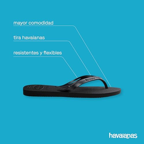 Thumbnail 3 de Havaianas Elegance para mujer: chanclas con tiras elegantes y suela antideslizante