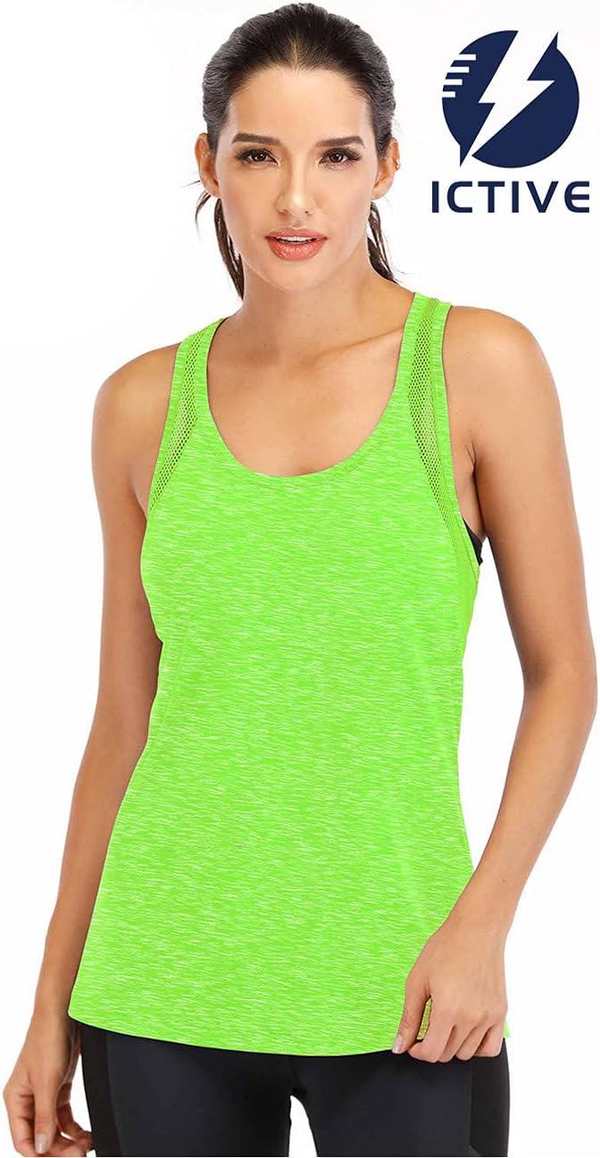 Thumbnail 2 de ICTIVE Débardeur Yoga Femme Ample – Dos nu en maille respirante et conçu pour le sport