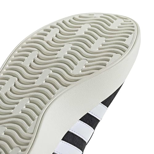Detalle de adidas Mujer VL Court 3.0 Shoes – Core Black / Cloud White / Gold Metallic (36 2/3 EU)