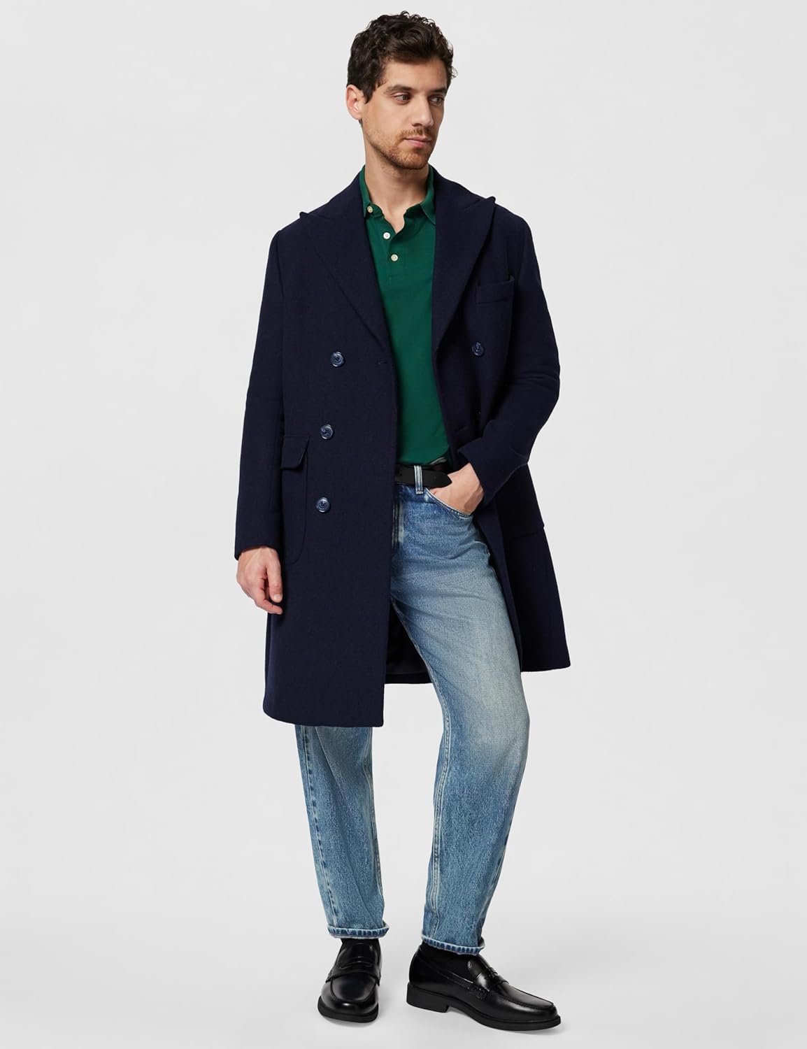 Thumbnail 5 de Tommy Hilfiger Maglietta Polo Uomo Maniche Lunghe Slim Basic