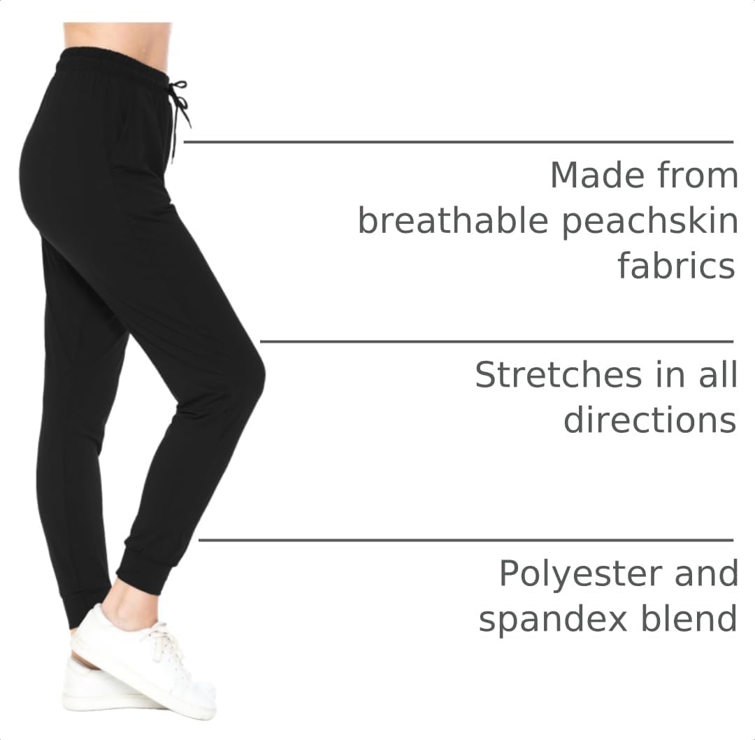 Thumbnail 3 de Leggings Depot Jogger Sweatpants with Pockets