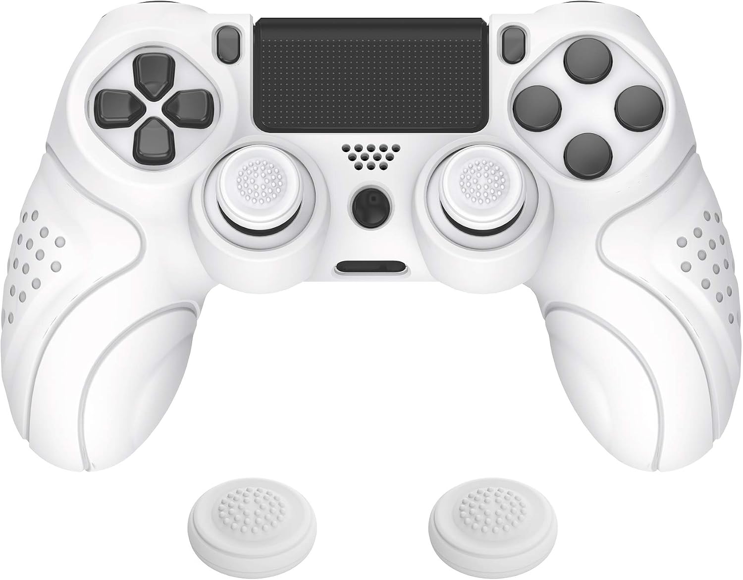 Detalle de PlayVital Guardian Edition silicone case for PS4