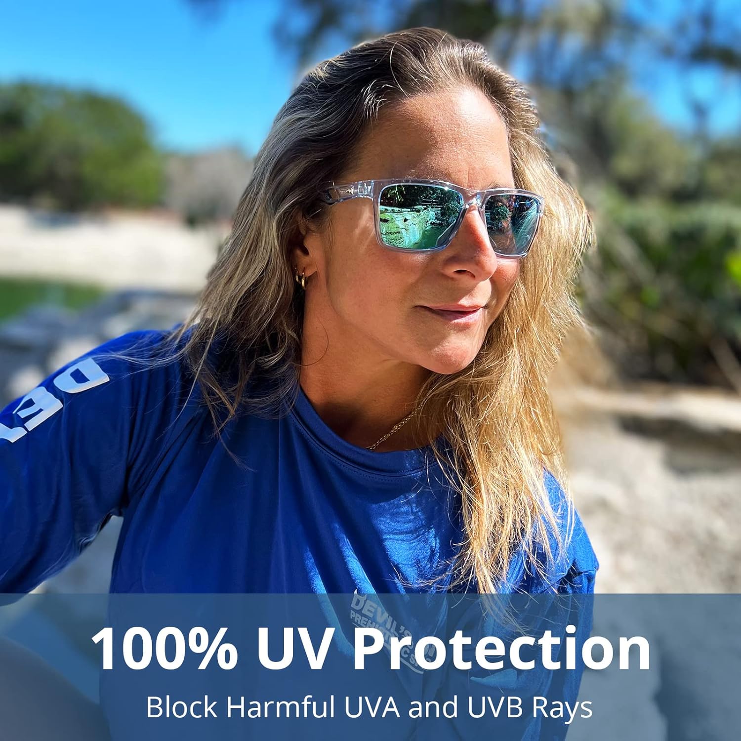 Thumbnail 4 de KastKing FlatRock Polarized Sport Sunglasses (UV Protection, Scratch-Resistant Lenses)