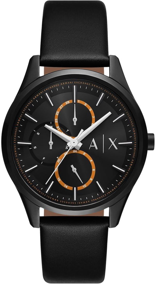 Detalle de Armani Exchange Montre pour Homme à mouvement automatique et boîtier de 46 mm