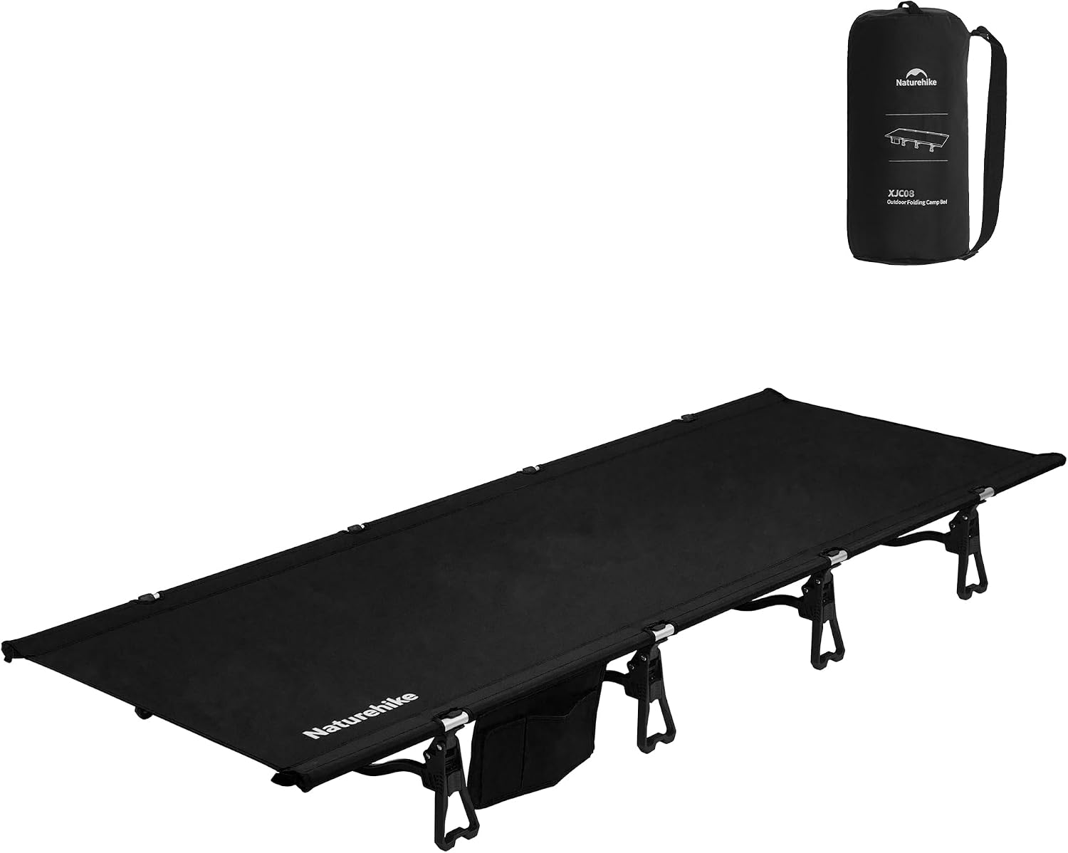 Detalle de Naturehike 6977465866622 campingbed L, aluminium frame, 190 x 75 x 21 cm