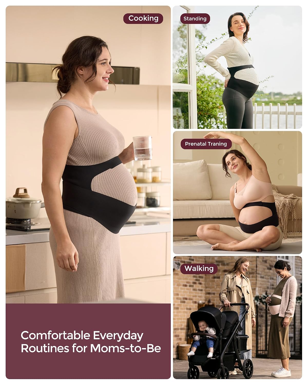 Thumbnail 6 de momcozy CozySupport Ergonest maternity belly band 🤰