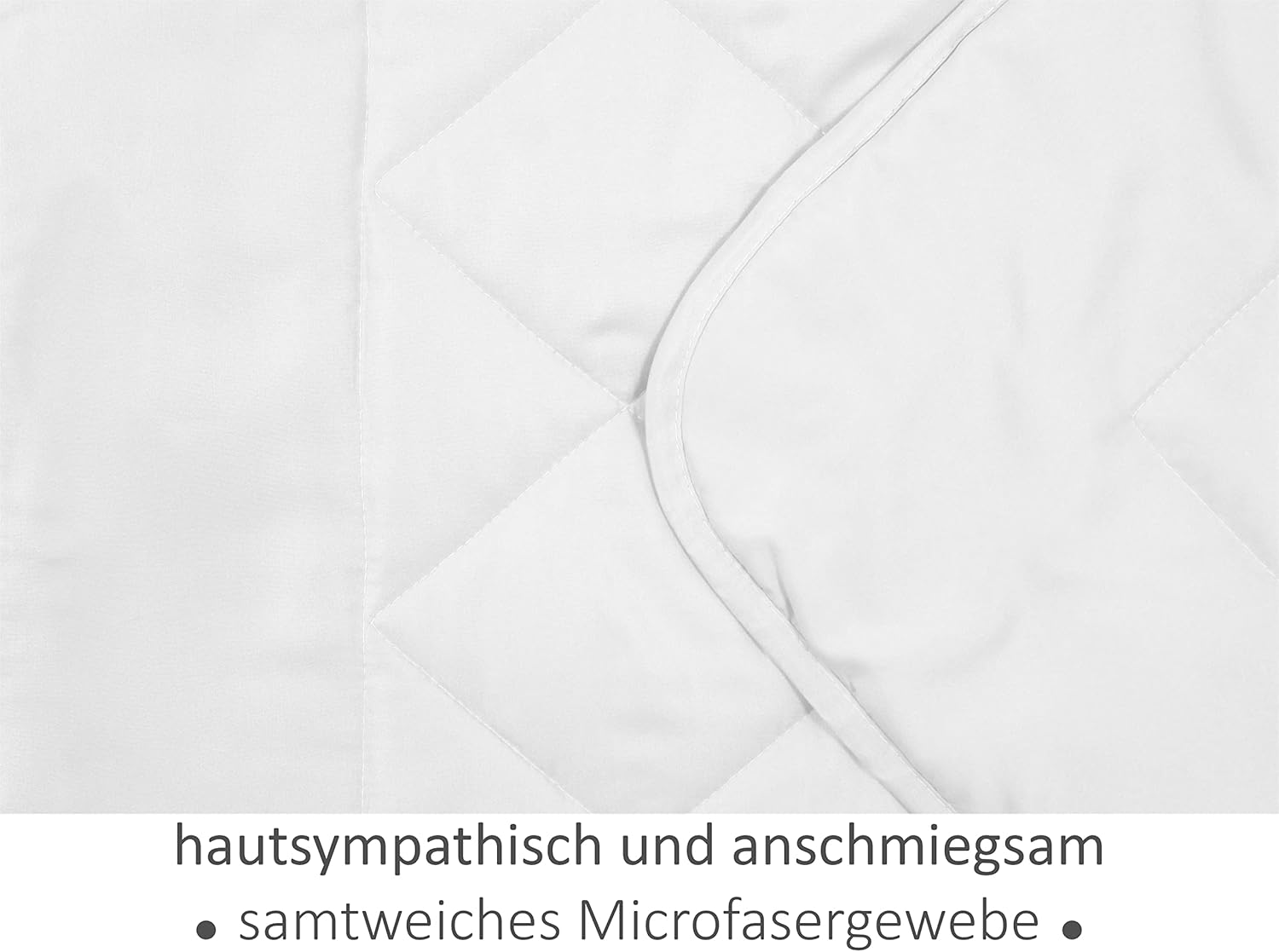 Thumbnail 4 de Couette légère en tissu velours microfibre – env. 135 x 200 cm, Polyvalente, disponibles en 8 couleurs