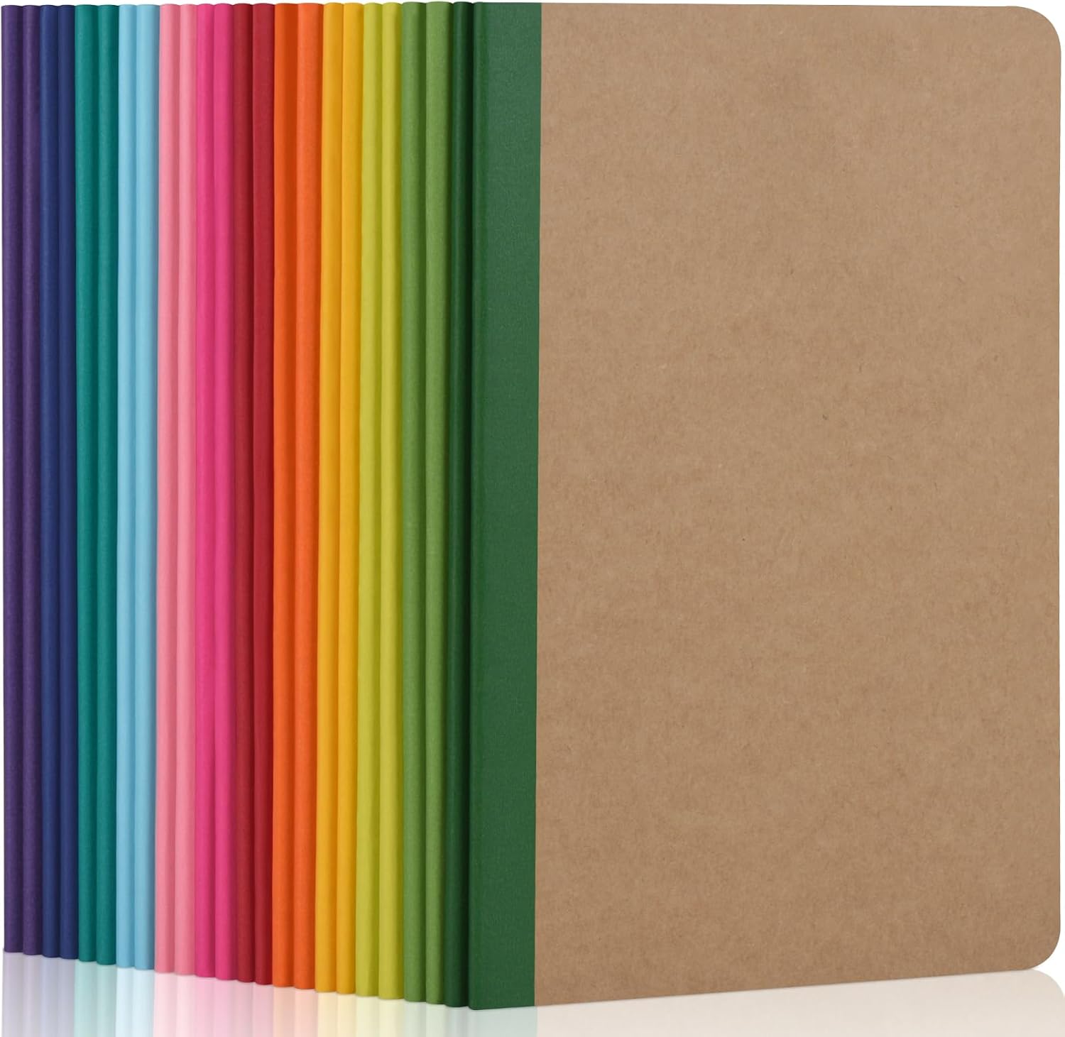 Detalle de ZCZN A5 Notebook 24-Pack 60 Pages