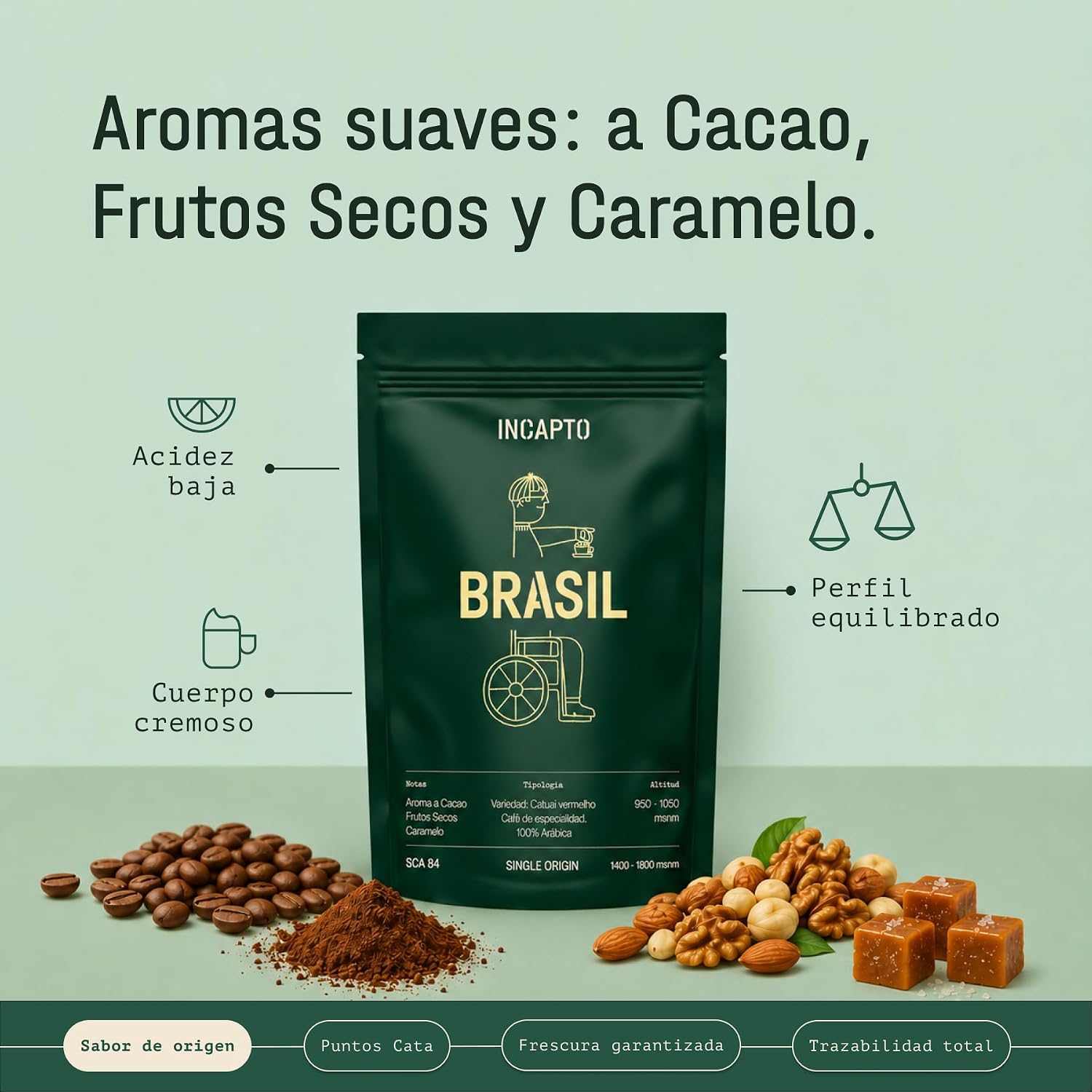Thumbnail 2 de Incapto Café en Grano de Especialidad 1kg