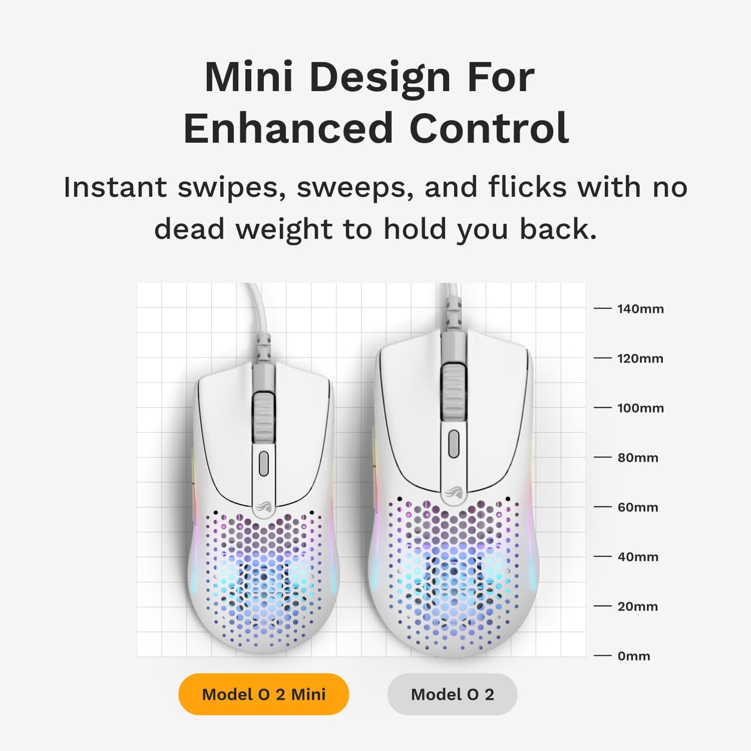 Thumbnail 3 de Glorious O 2 Mini gaming mouse 49g
