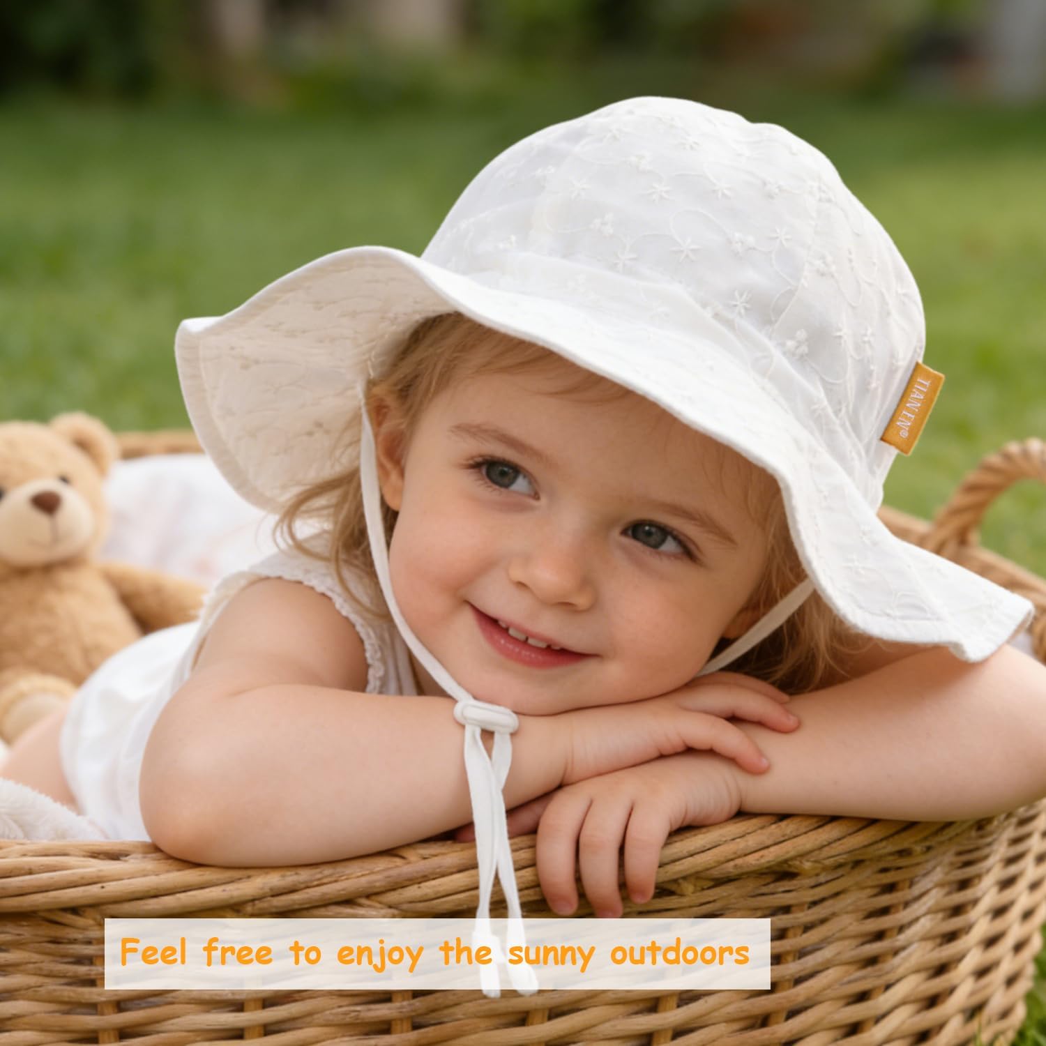 Detalle de Baby Sun Hat, UPF 50+