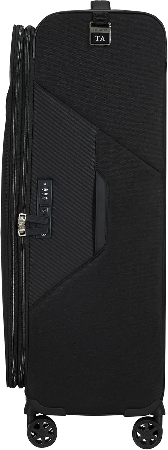 Detalle de Samsonite Litebeam Spinner L 🧳 Maleta expandible 77cm negra