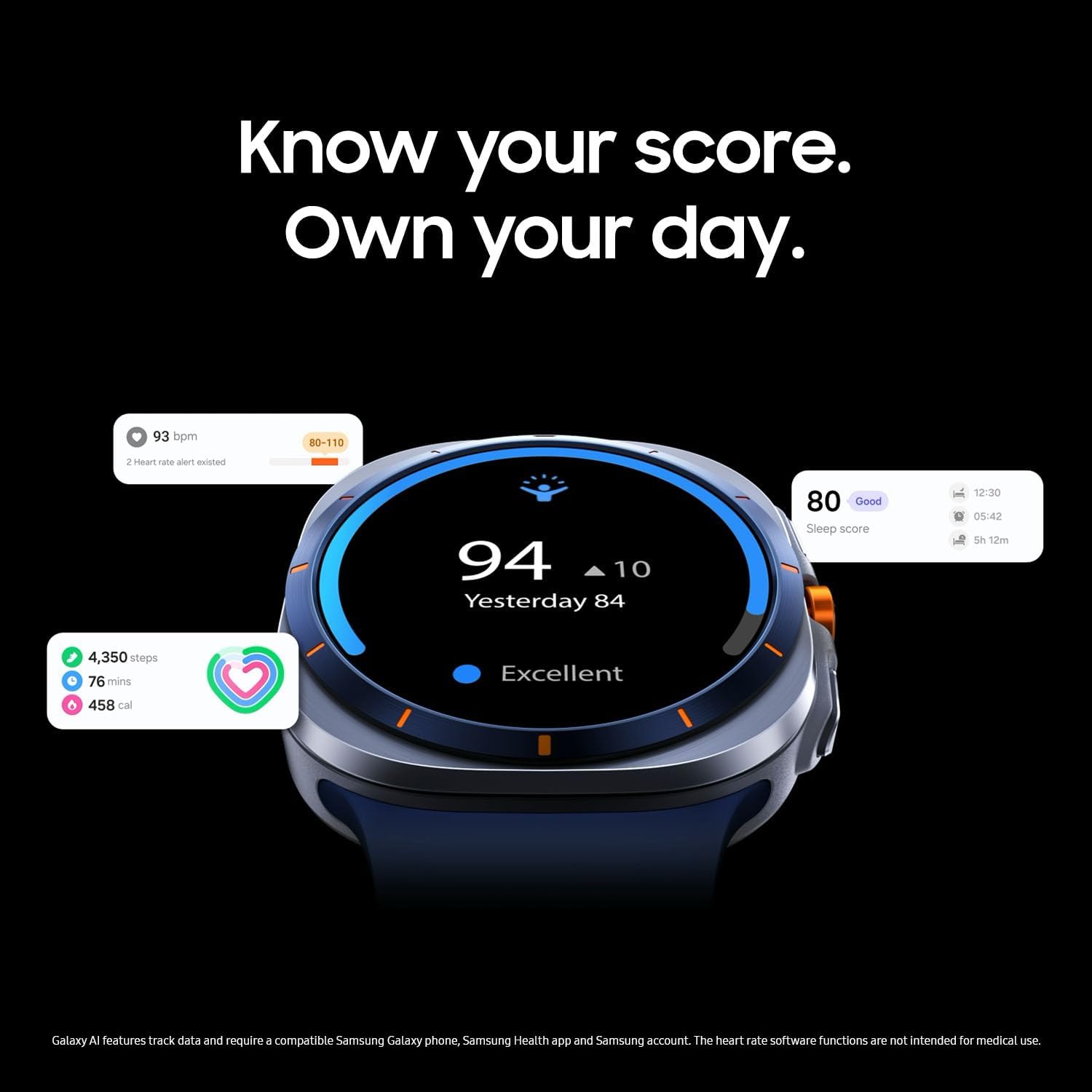Thumbnail 6 de Samsung Galaxy Watch Ultra (2025) 47mm LTE: Titanium Build, Advanced Sleep Coaching & Running Coach