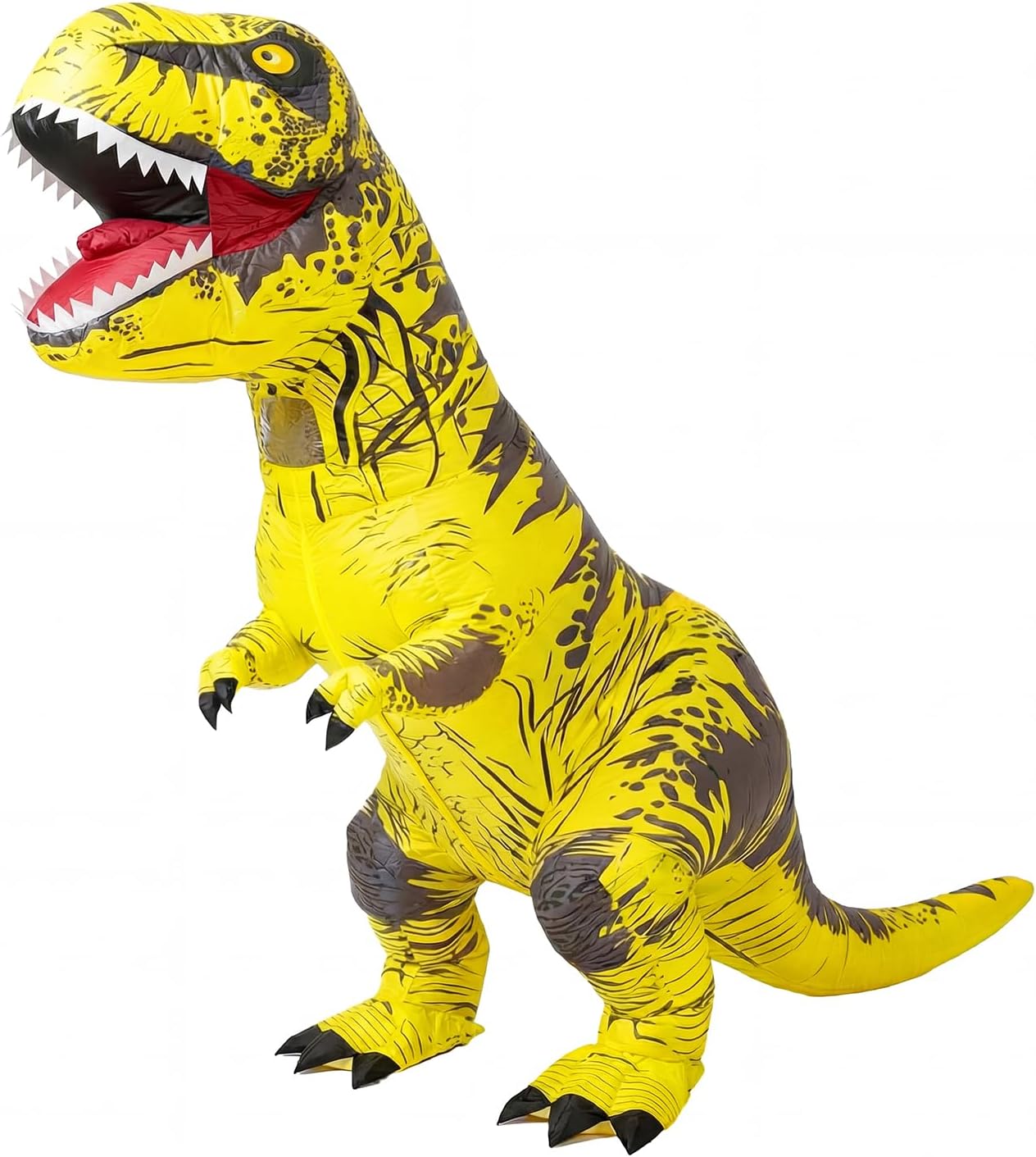 Thumbnail 5 de JASHKE Inflatable T-Rex Dinosaur Costume for Adults (Blow-up Dino Suit)