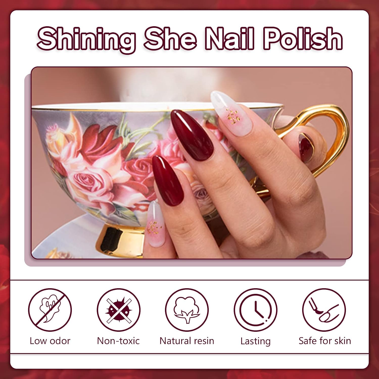 Thumbnail 3 de Shining She Gel Nagellack 8ML Set 💅