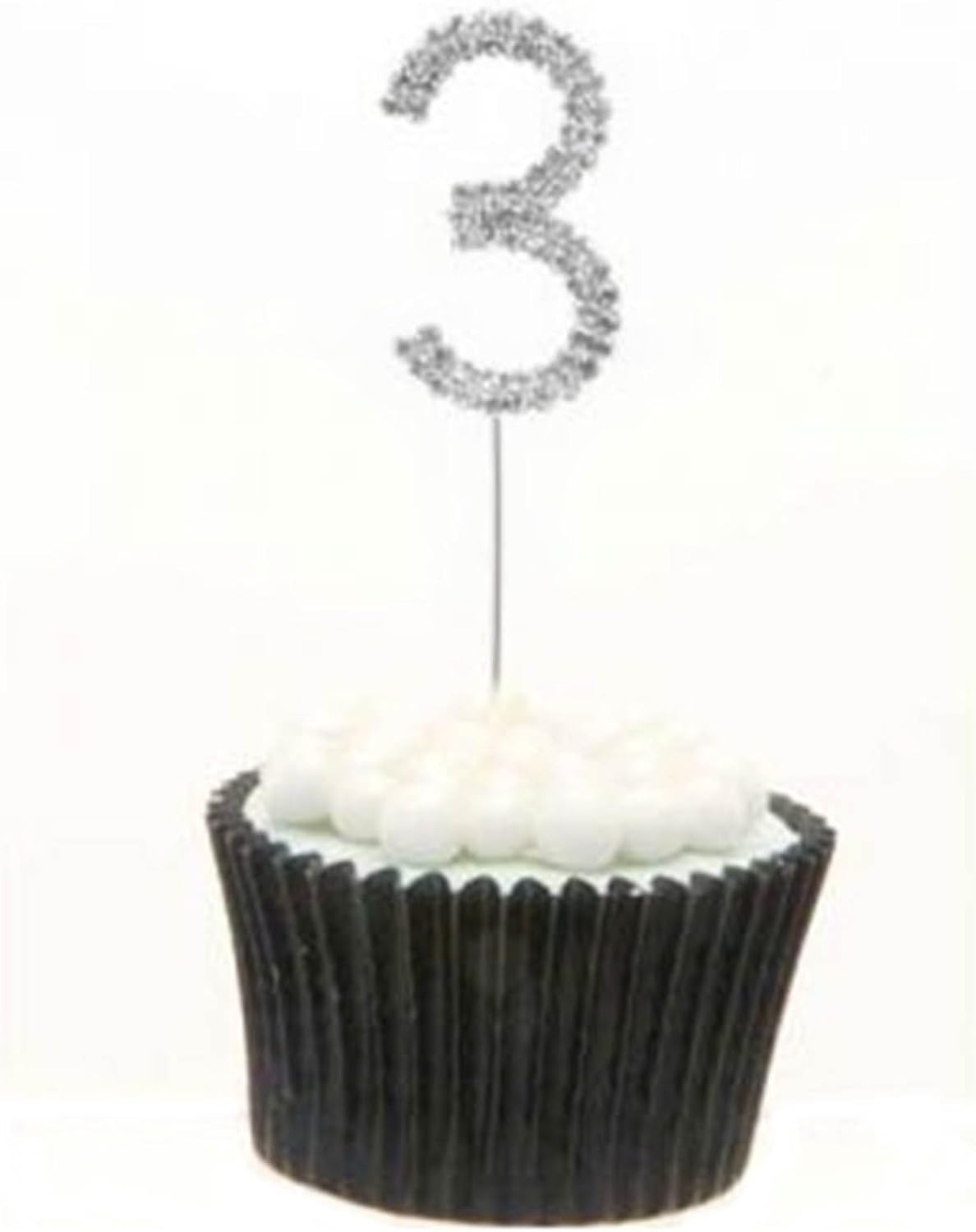Thumbnail 3 de Rhinestone Cake Topper 15cm 🎂