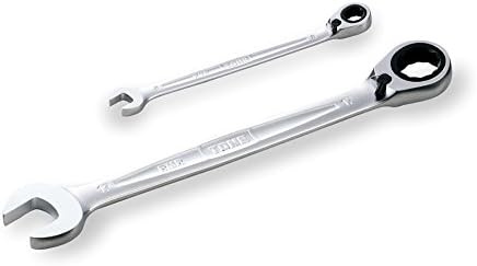 Detalle de トネ(TONE) RMR110 切替式ラチェットめがねレンチセット 11点・12角・13°オフセット