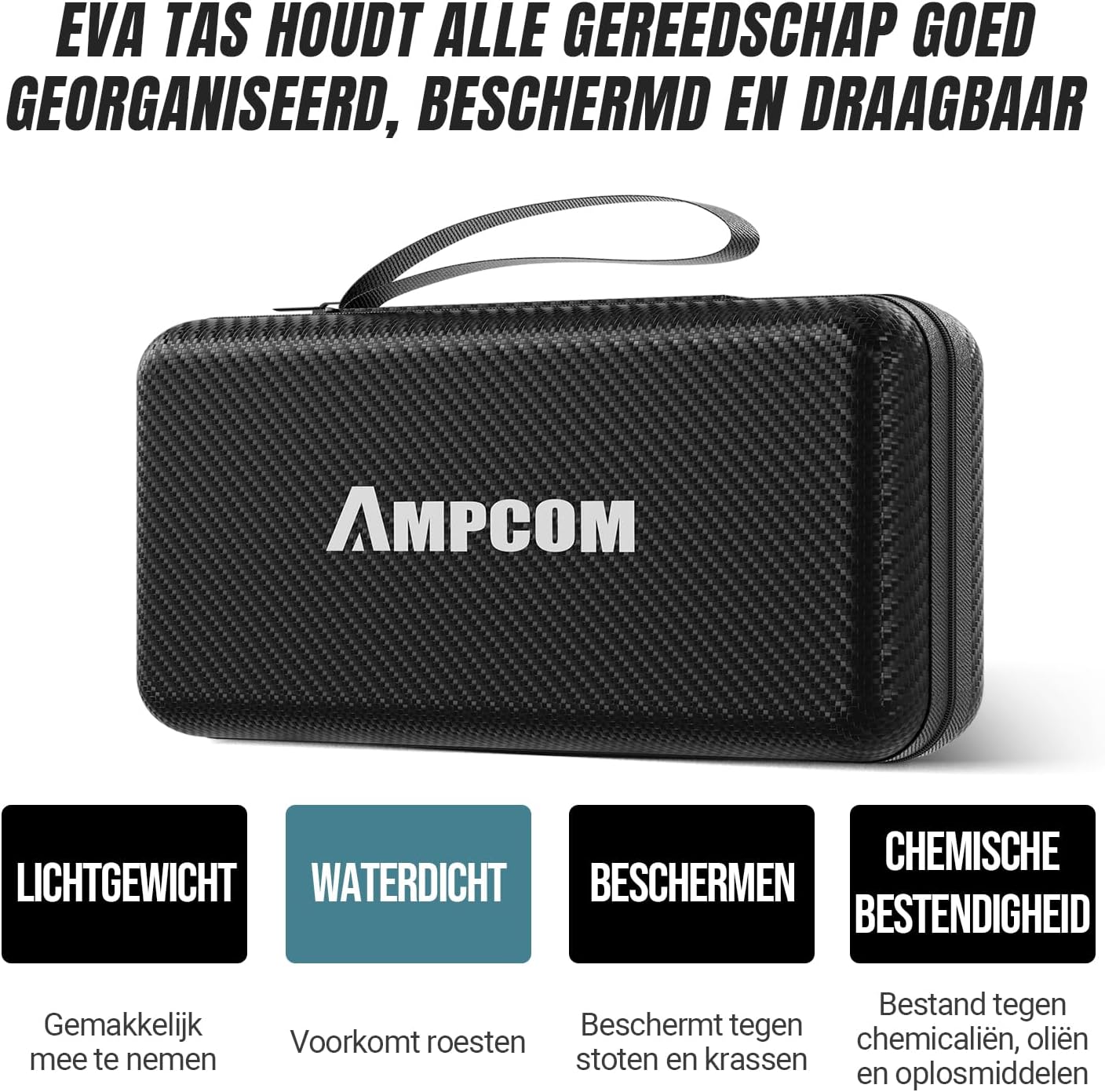 Thumbnail 6 de AMPCOM 568R Heavy Duty Ethernet-krimpset 7-in-1 voor RJ45, RJ11 en Cat6