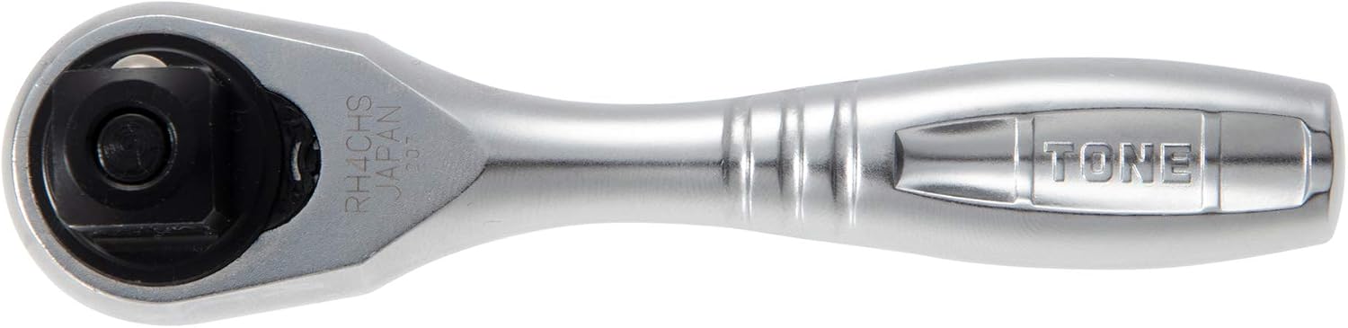 Detalle 2 de TONE RH4CHS コンパクトショートラチェットハンドル 1/2インチ差込角・72枚ギア・ホールドタイプ