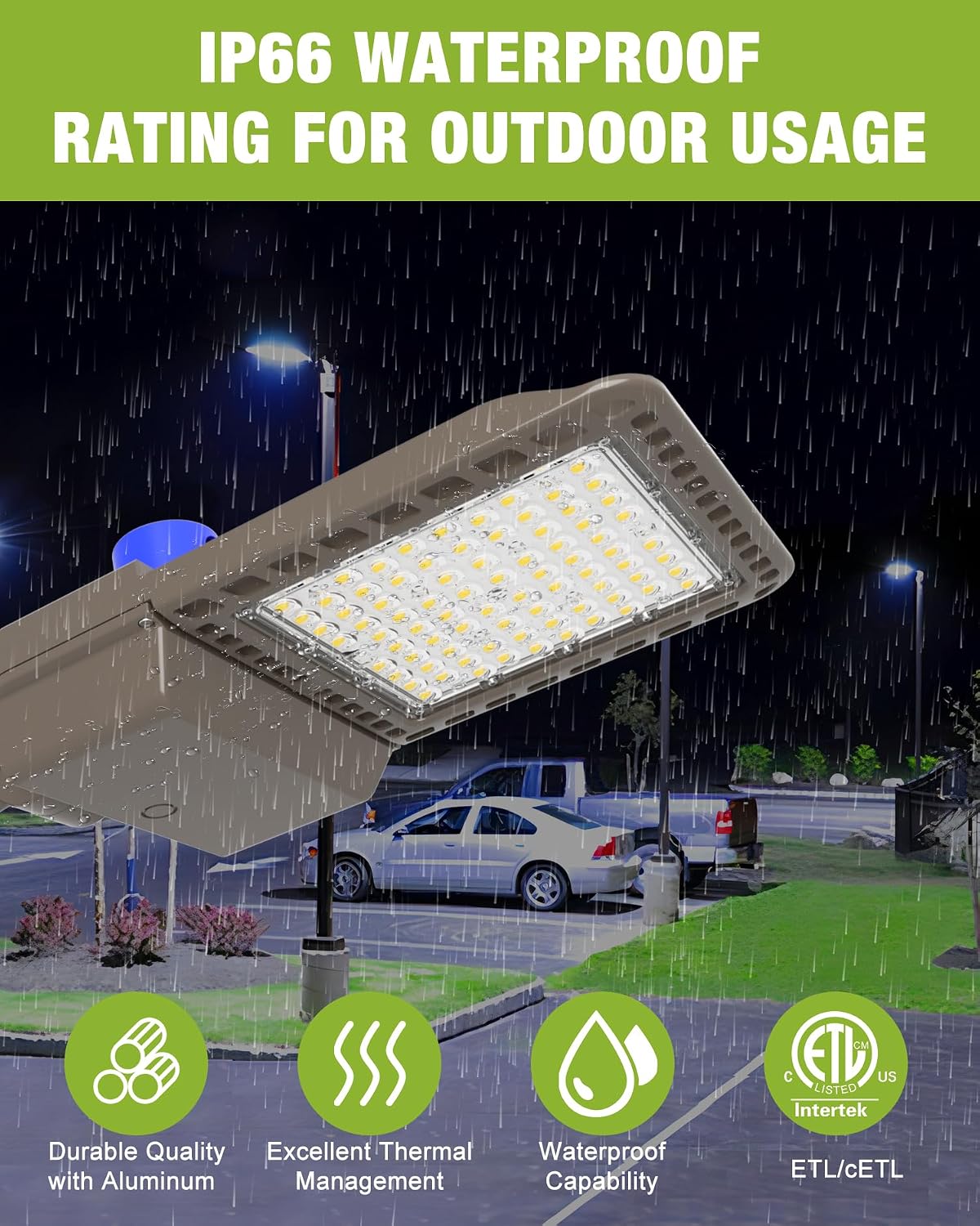 Detalle 1 de YXL LED Parking Lot Light 200W