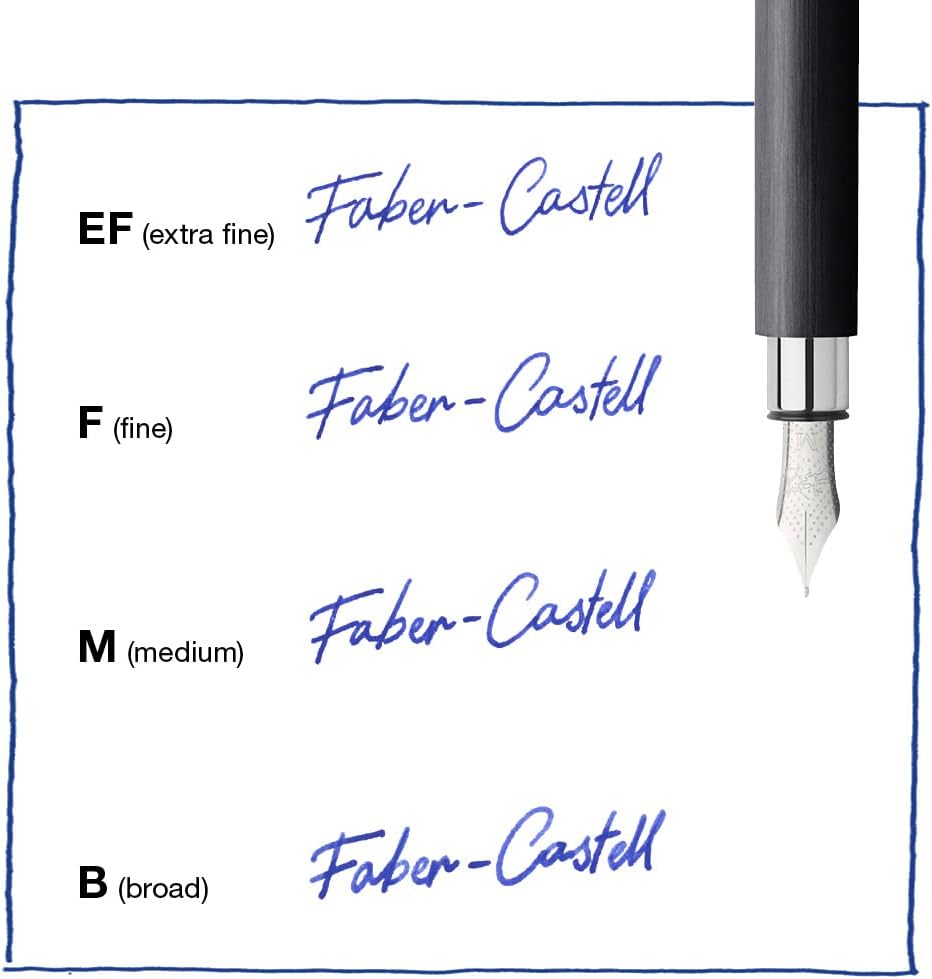 Thumbnail 5 de Faber-Castell Ambition – pióro wieczne z czarnej żywicy, stalówka M