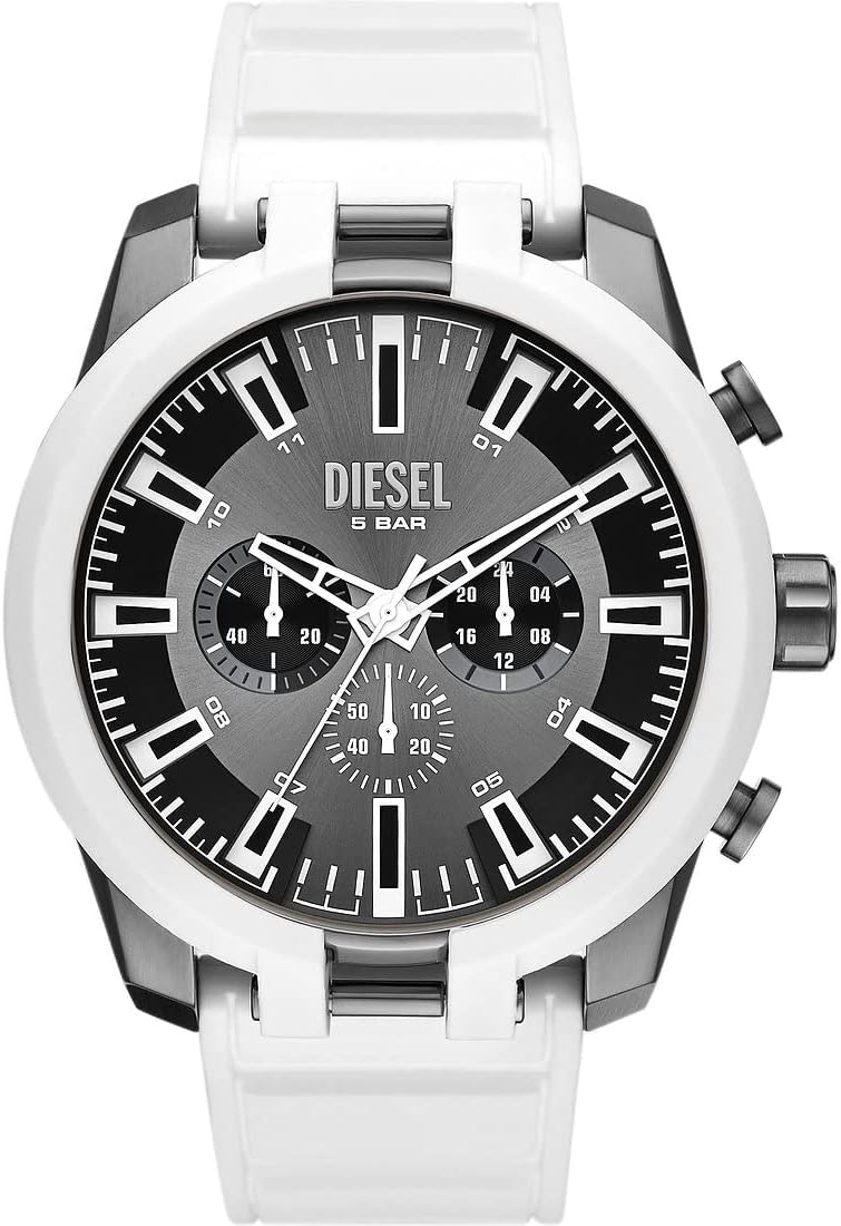 Thumbnail 6 de Diesel Split Uhr für Herren – Quarz-Chronograph, Edelstahlgehäuse, Zifferblatt schwarz
