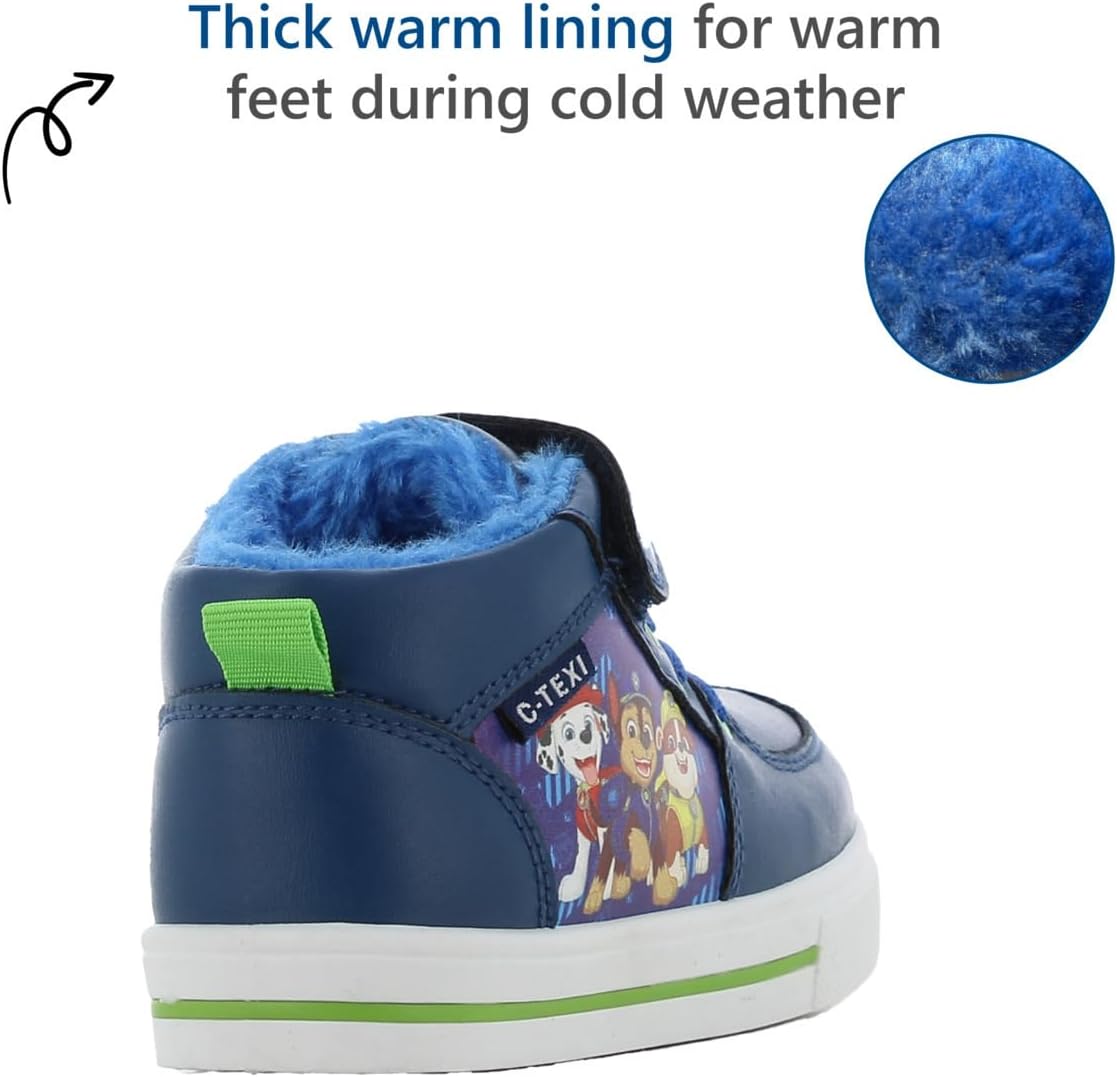 Detalle 1 de Leomil Parent_PW_HighTop_Boy_noLED_W Paw Patrol-kindersportschoenen met lichte EVA-zool