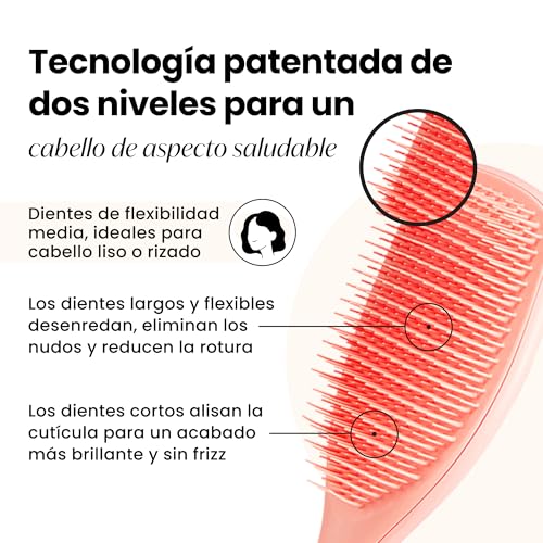 Thumbnail 1 de Tangle Teezer Large Ultimate Detangler — Cepillo desenredante para cabello grueso y rizado