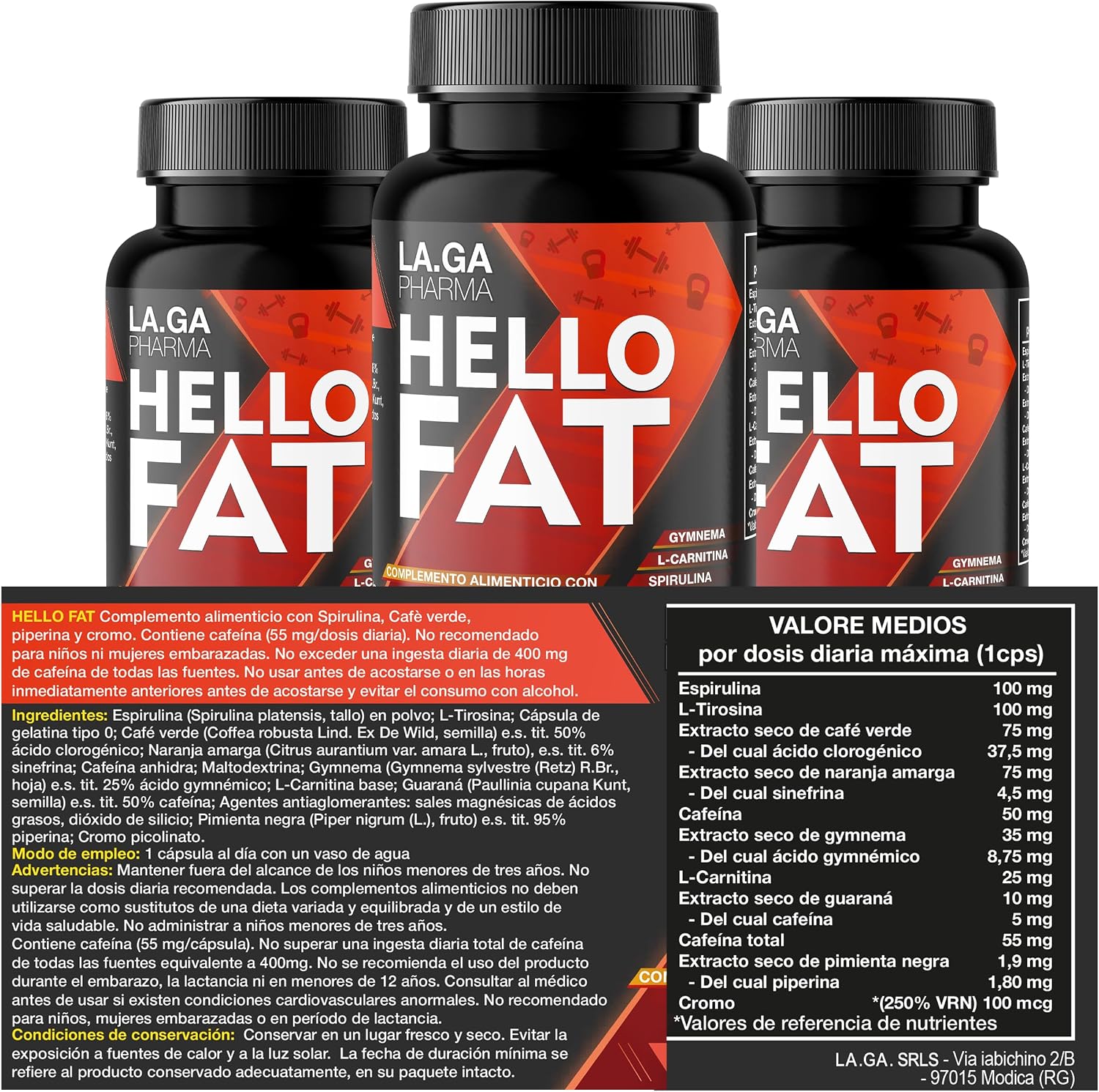 Thumbnail 6 de HELLO FAT Quemagrasas 60 pastillas