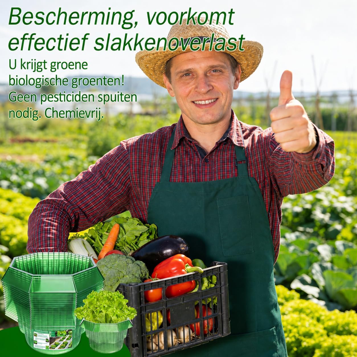 Thumbnail 2 de MAINT-CÖLLINTEC anti limaces et escargots slakkenkragen, PET, herbruikbaar, 20 stuks