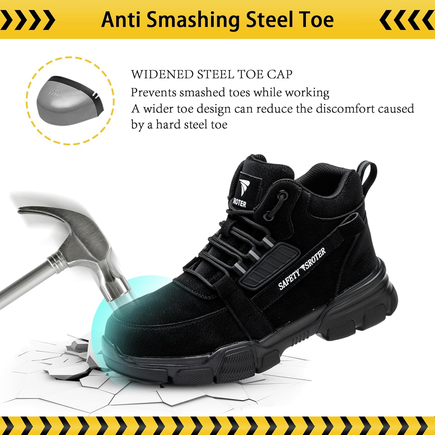 Thumbnail 3 de SROTER Steel Toe Cap Boots 200J protection