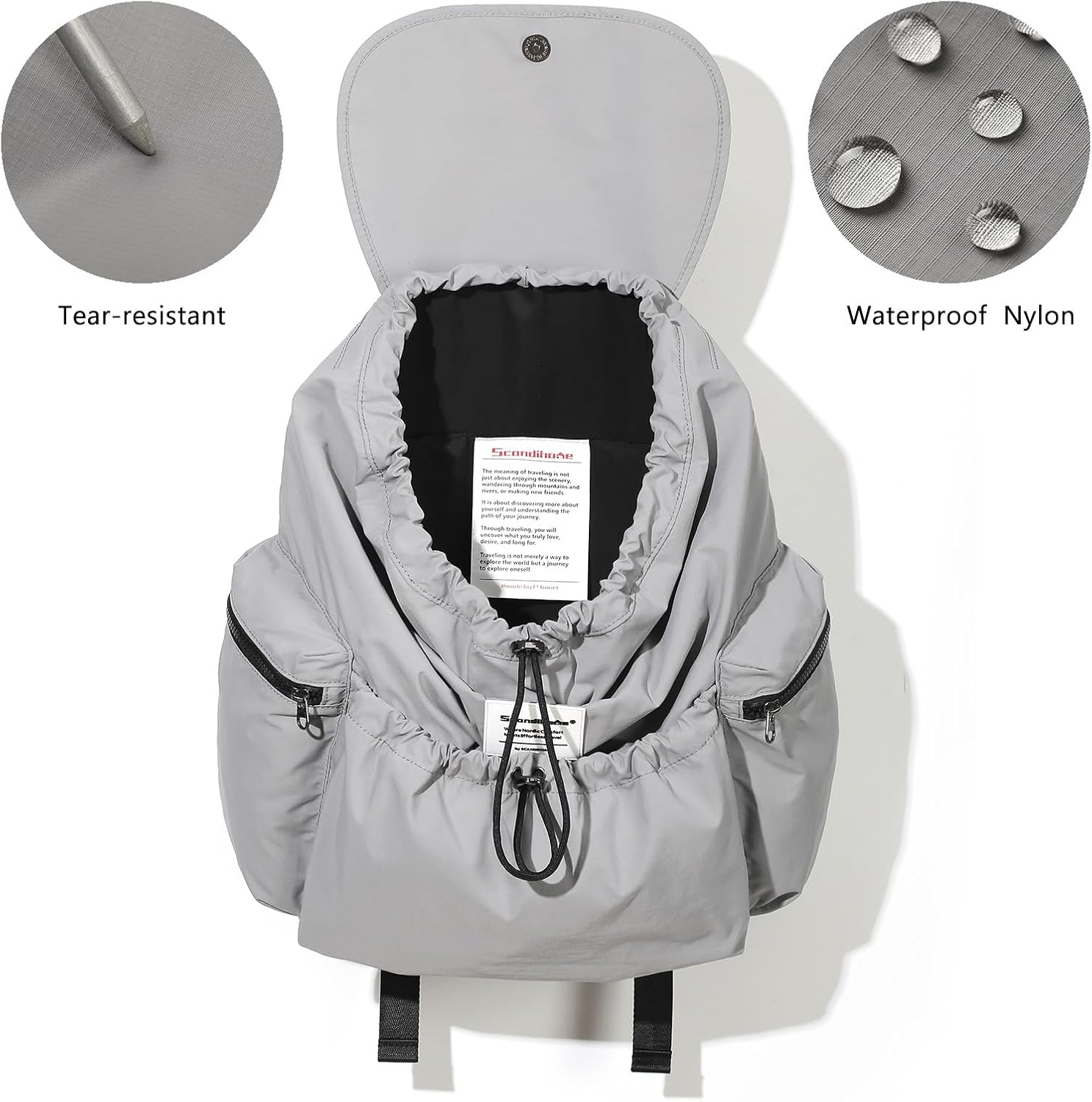 Thumbnail 3 de SEPWIK Travel Backpack Lightweight Carry-On