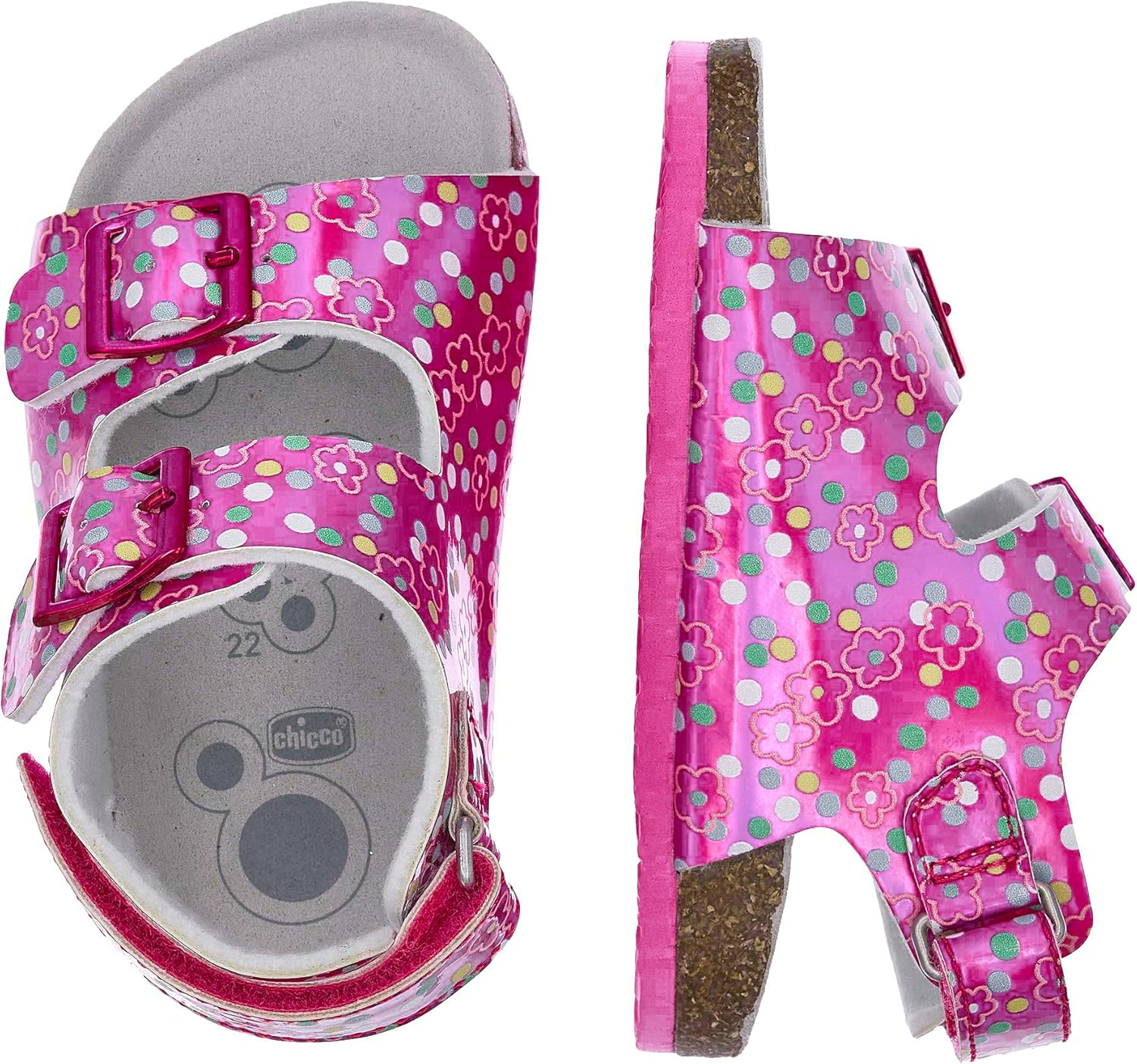 Detalle 2 de Chicco Sandalen für Kinder mit Dreifachverschluss – ideal für Strand und Schwimmbad