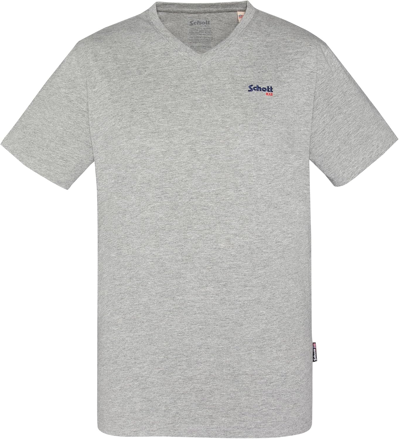 Detalle de Schott NYC Tscasualv T-Shirt Homme – Lot de 1